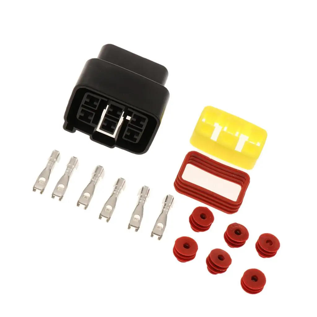 1 Set Voltage Regulator Connector Electric Connector Kit for YAMAHA XVS 1100 V Star 1999 -2002