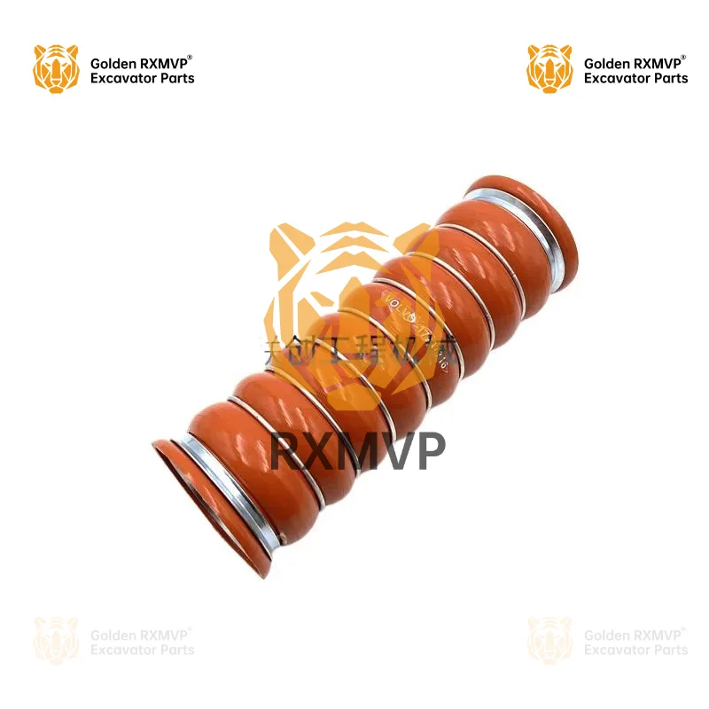 For Vol-vo EC300/350/360/385D engine intake pipe intercooler corrugated pipe excavator accessories