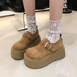 Winter Shoes Women Clogs Platform Creepers New Shoes Woman 2025 Clogs Platform New Creepers