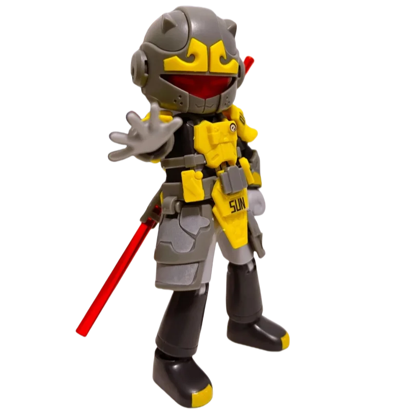 Blokees heróis montagem ilimitada zhao yun guan yu zhang fei figura mecha sun wukong lei zhenzi presente figura de ação crianças brinquedo