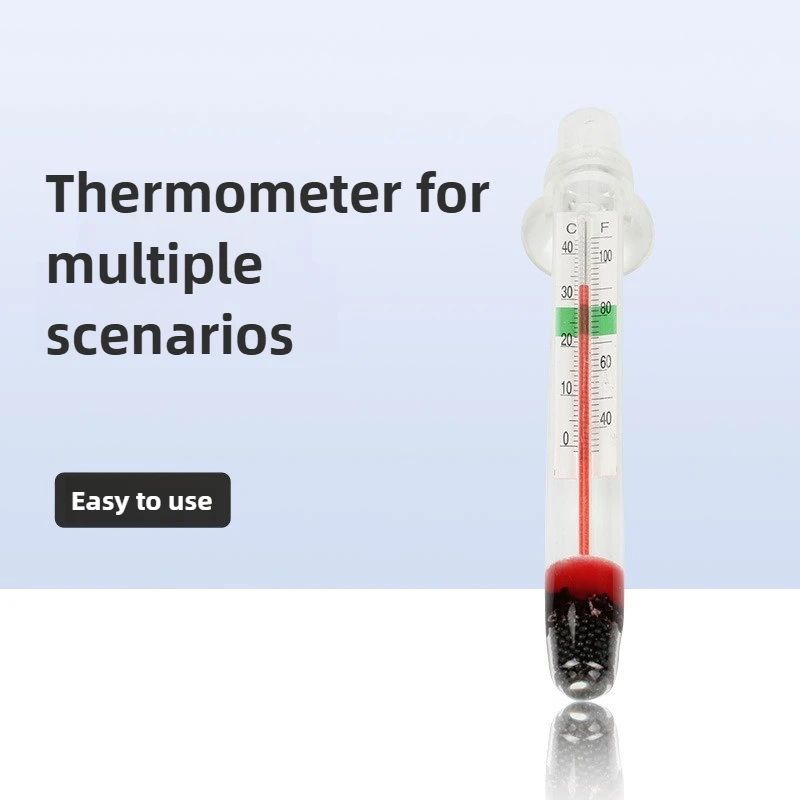 Floating Fish Thermometer, Mini , Floating Water Thermometer, Vertical Floating, Anti-Falling Off