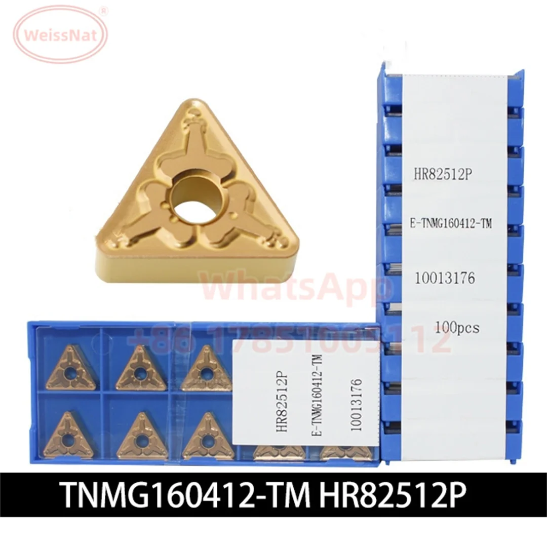 

TNMG160404 TNMG160408 TNMG160412 HR52511 HR52523 HR61510H HR82512 HR82512P Carbide Insert TNMG Inserts