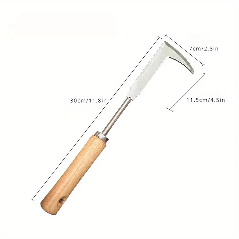 1Pc Multifunctional Home Yard Stone Crevice Weed Cleaner Lawn Mower Brick Gap Weeding Tool for Outdoor Cleaning Weed Puller Tool