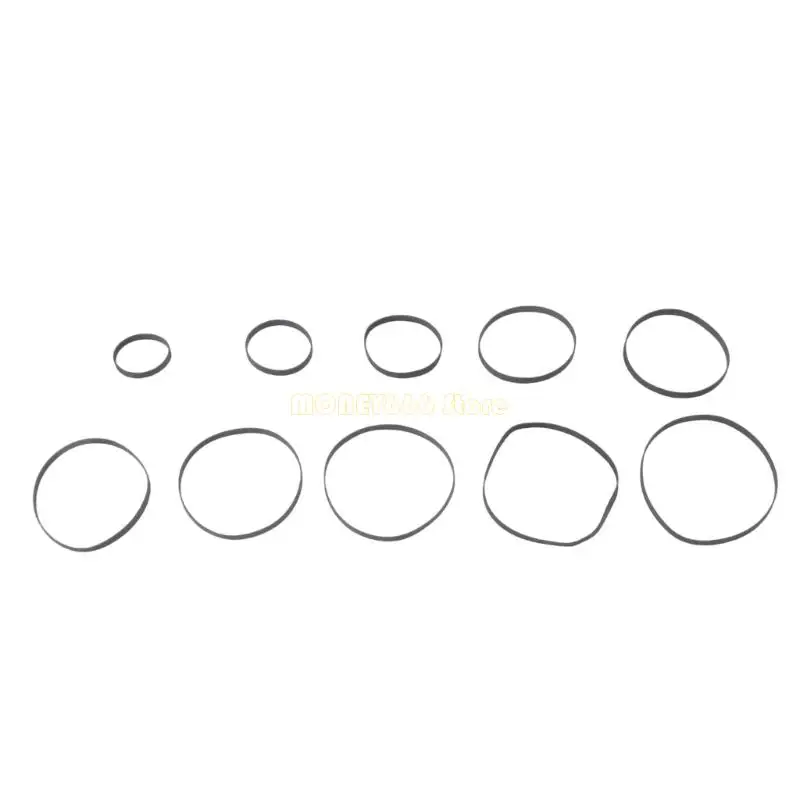 F62C 4 mm Sostituzione della cinghia piatta per i giocatori a cassetta vintad Cinture gomma durante durata