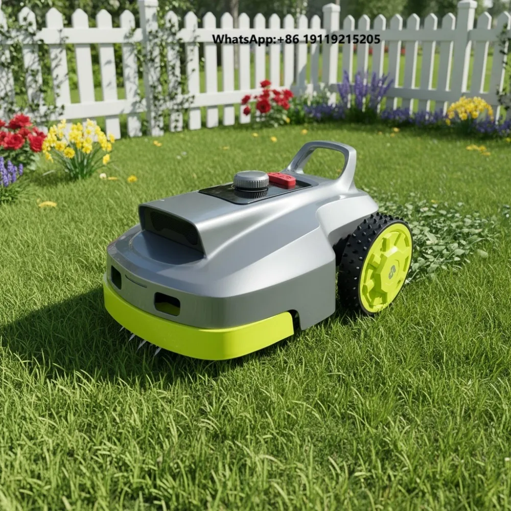 Home Garden Yard Smart Electric 2-Stroke Industrial DIY Remote Control Automatic Lawn Robot Mower