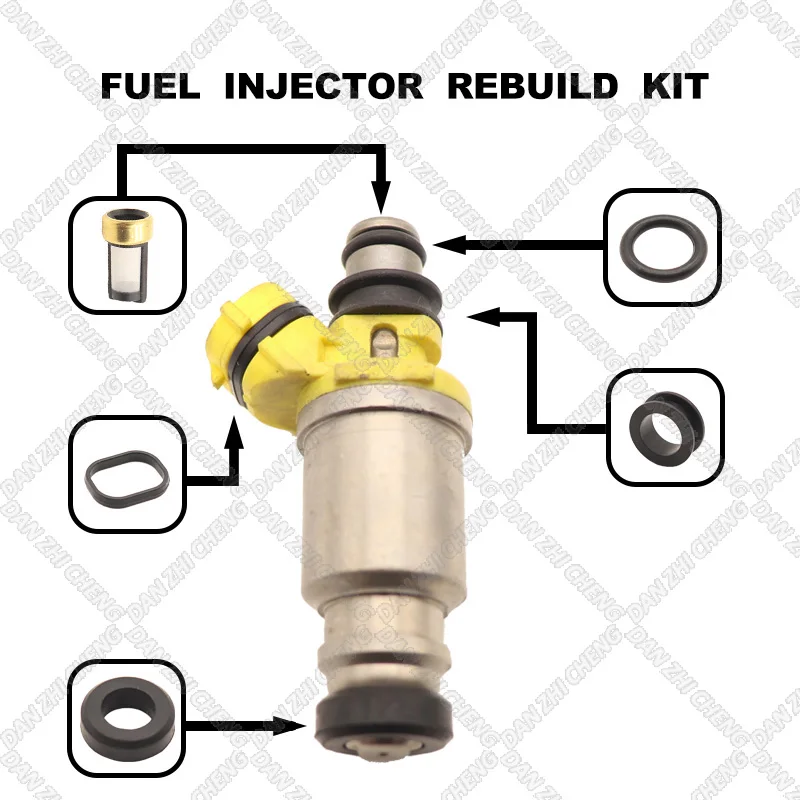 

Fuel Injectors Seals O-Ring Repair Filters for 2.2L MR2 Celica - 23250-74040