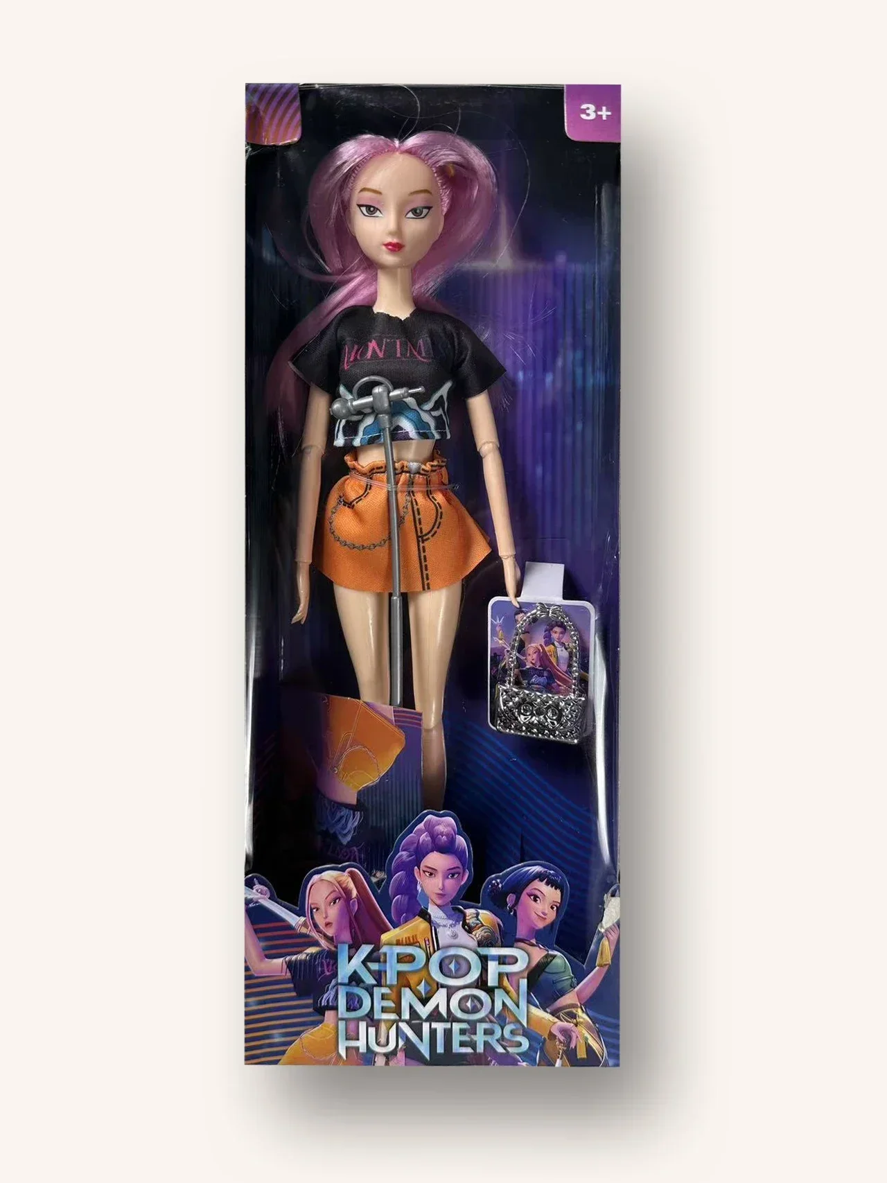 Kpop شيطان الصيادين رائجة البيع ألعاب الدمى رومي ميرا زوي-الخيال هنتر تحت عنوان البلاستيك لتقوم بها بنفسك عمل أرقام الفتيات هدية الكريسماس