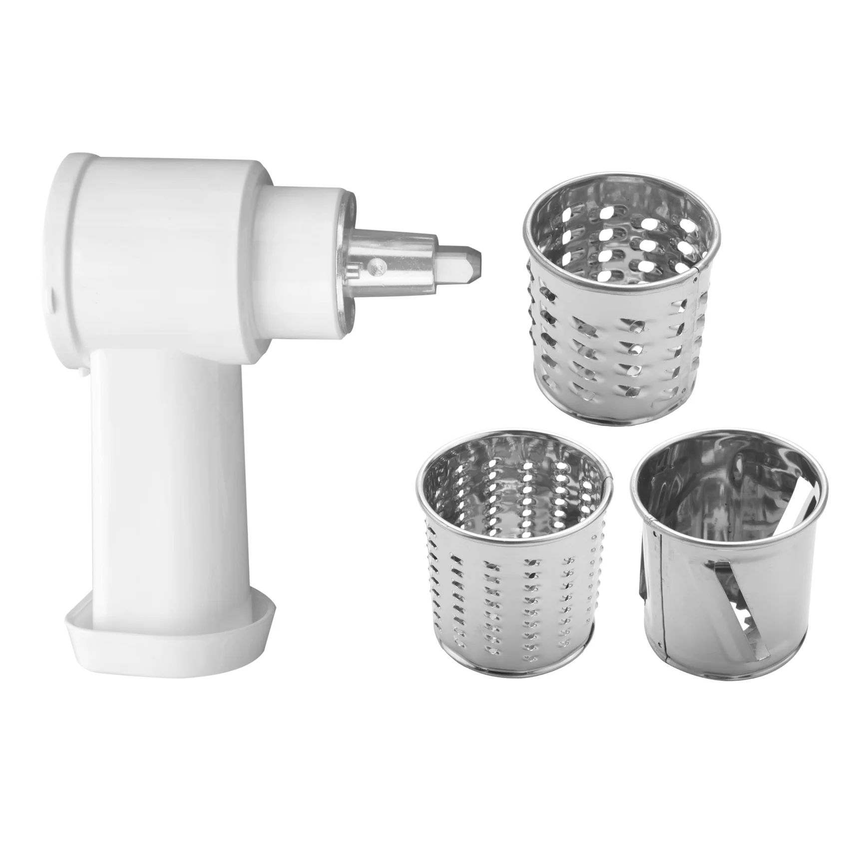 Mixer Attachment Vegetable Slicer/Shredder/Cheese Grater for KitchenAid Stand Mixer Attachment Slicing Shredding Accessories