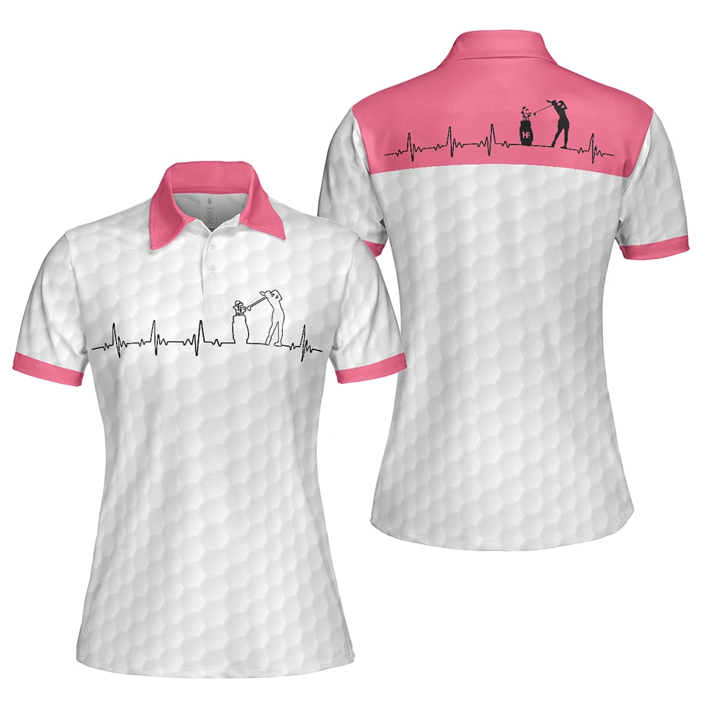 Summer Women\'s Golf Shirt Quick Drying Breathable Fashion Polo T-shirts High Quality Outdoor Sports Apparel Short Sleeve Clothes