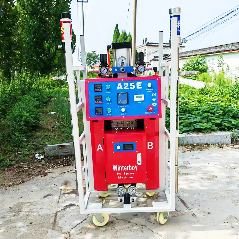 Closed cell thermal foam equipment spraying machine