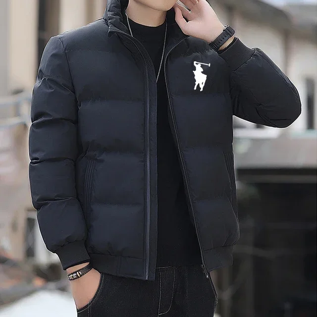 

2025 Autumn/Winter Fashion Zipper Outdoor Fishing Jacket, New Windproof Casual Cotton Jacket, M-5XL Men's Cotton Jacket