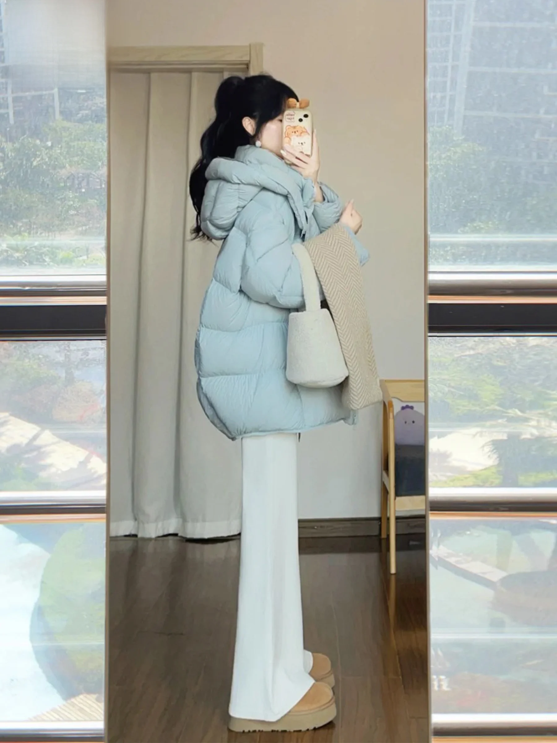 

Белые джинсы-клеш с низкой талией в американском стиле, женские летние свободные облегающие длинные брюки, модные повседневные штаны