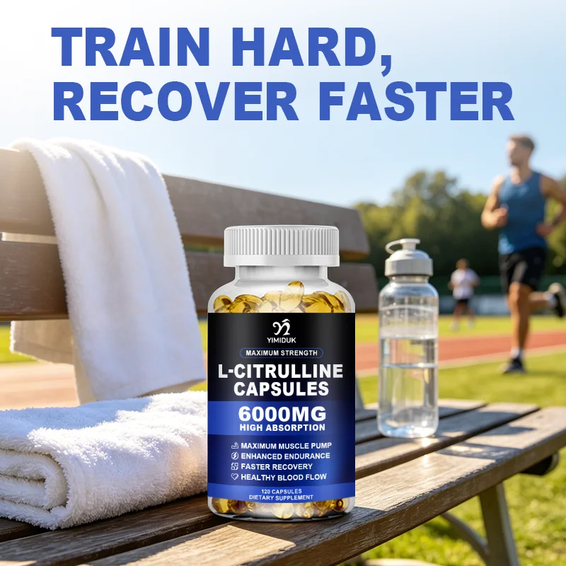 Cápsulas de L-Citrulina 6000mg - Pre Workout Supplement avaliação e preço