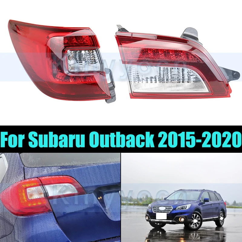 

Rear Bumper Tail Light Tail Lamp For Subaru Outback 2015-2020 Rear Lamp Taillights Taillamps Brake Light
