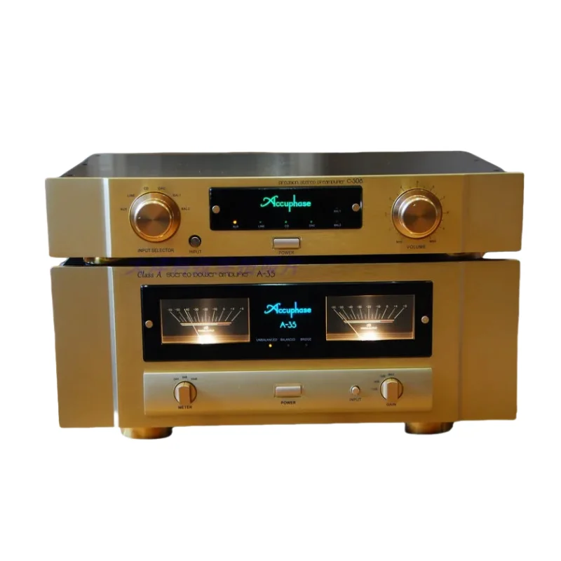 Último 1:1 Consulte Accuphase C308 Diseño de circuito clásico 50W + 50W Preamplificador clásico C308