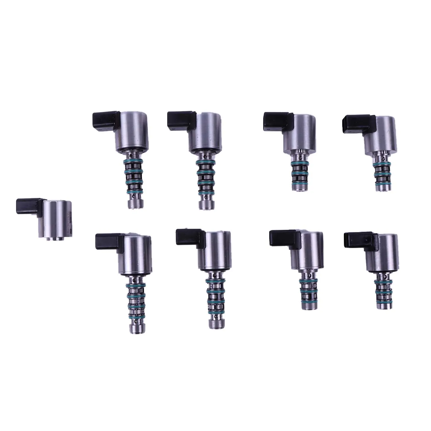 1 Set 9 PCS Automatic Transmission Gearbox Solenoid Kit DL382 For 2013-UP Audi A6 A7 S6 Car Engine Accessories Replacement Parts