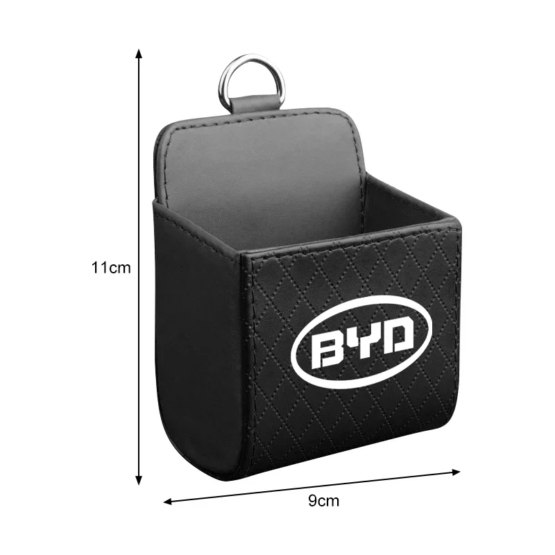 Auto-Luftauslass-Aufbewahrungsbox, Telefon-Brillen-Organizer, Autowaren für BYD, Tang, Siegelkarte, Tickethalter, Atto 3 Yuan Plus Song Plus Han