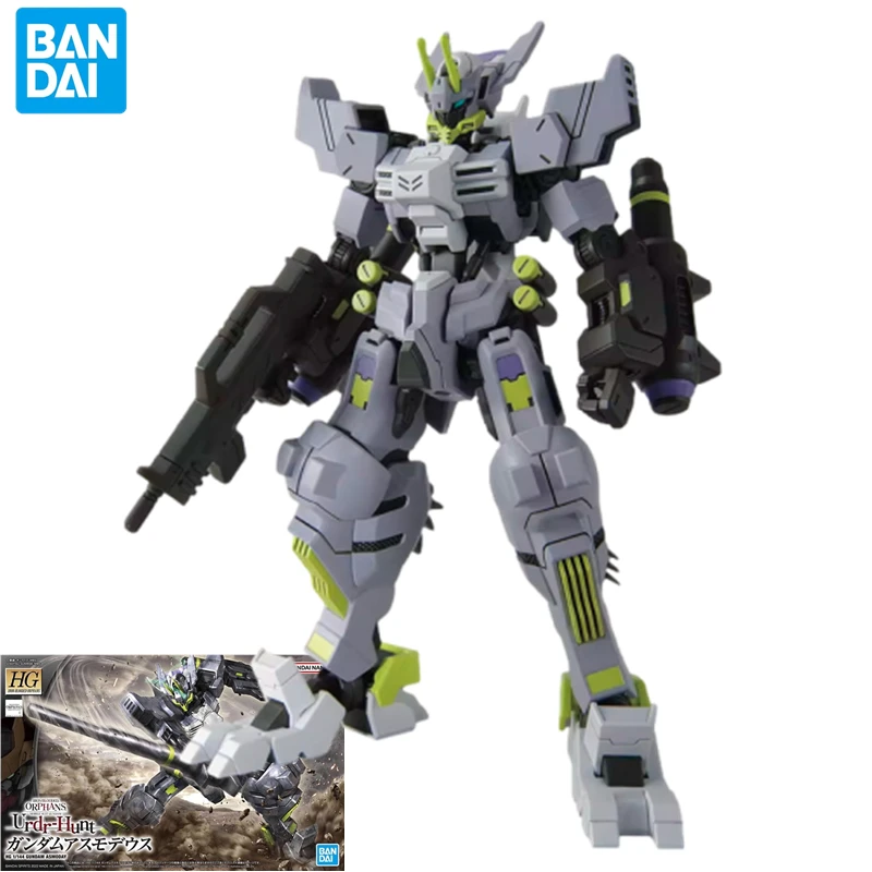 Bandai HGIBO Gundam Asmoday Model Iron-Blooded Orphans ASW-G-32 Robot Collection Figure Assembly Toy Boy Christmas Gift