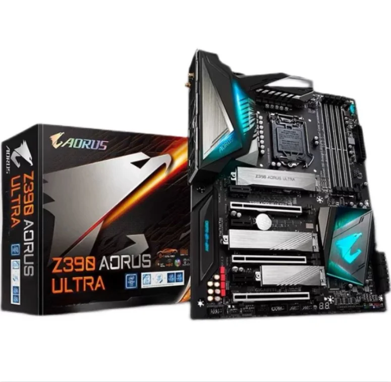 Placa base Gigabyte Z390 AORUS ULTRA 99% nueva, Z390 LGA1151 ATX DDR4 i9 9900K OC, modificación, actualización, juegos, placa de PC segura