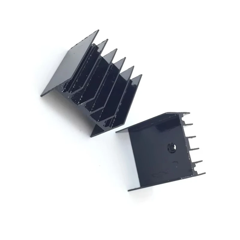 10 pcs  Aluminium TO-220 Heatsink TO 220 Heat Sink Transistor Radiator TO220 Cooler Cooling  25*23*16MM