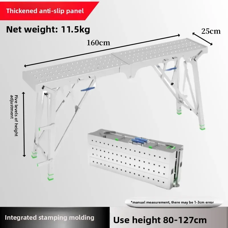 Multi-functional Horse stool portable folding thickened heightening construction site interior decoration scaffolding