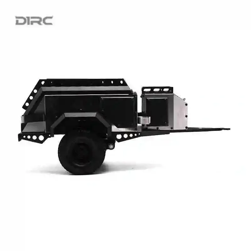D1rc Simulation Camping anhänger rv Anhänger Metall kletter wagen anhänger unabhängiges Aufhängung zubehör