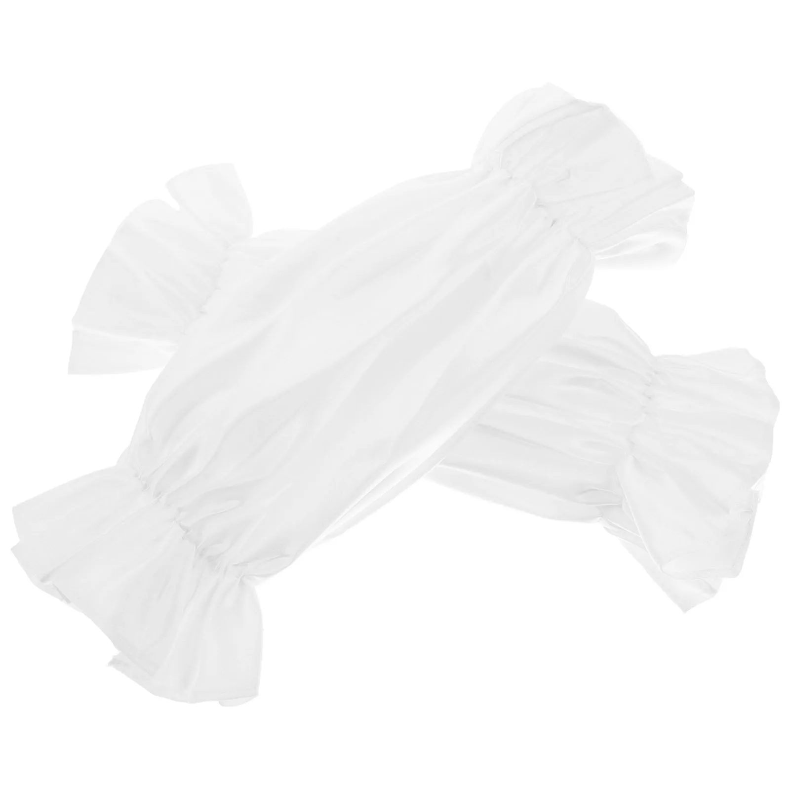 

Satin Gloves Arm Sleeves for Women Detachable Dress Simple Banquet Part Flowy Bridal Wedding Bridesmaid