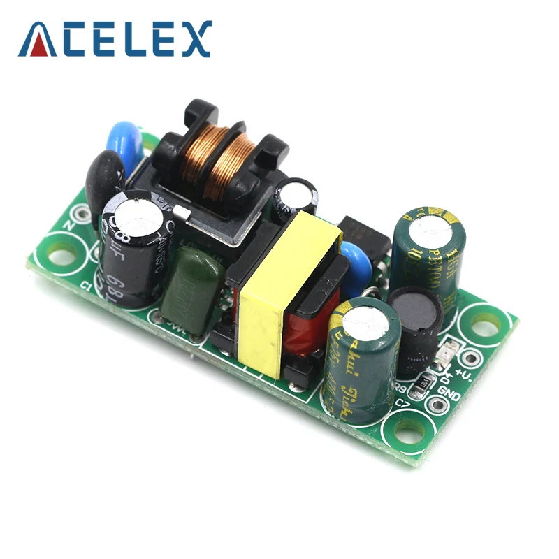 12V500mA switching power supply module, 5W constant voltage power supply, 220VAC-DC to 12V power board 500mA 12V