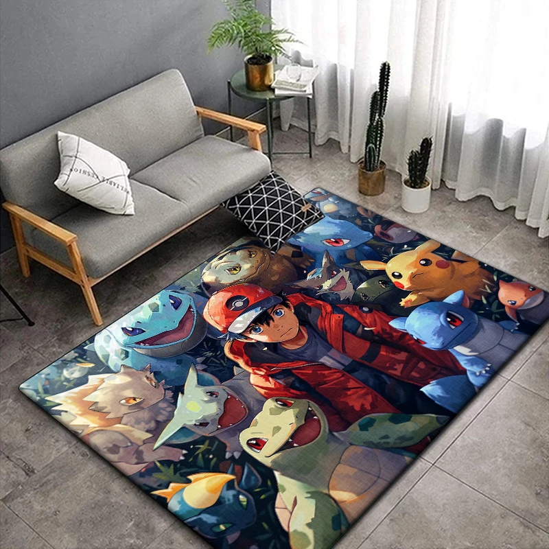 Pokémon  Carpet for children,Living room floor mat Kitchen mat Children's art Mat,bedroom decor rugs  moderne home dekoration