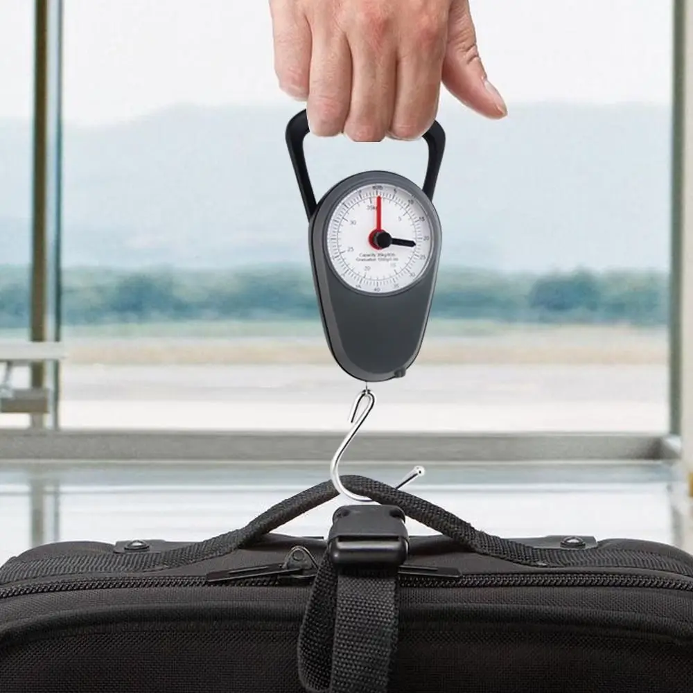 

Portable Electronic Luggage Scale Compact High Precision Luggage Hanging Scale Durable with Handle Travel Weighing Scale