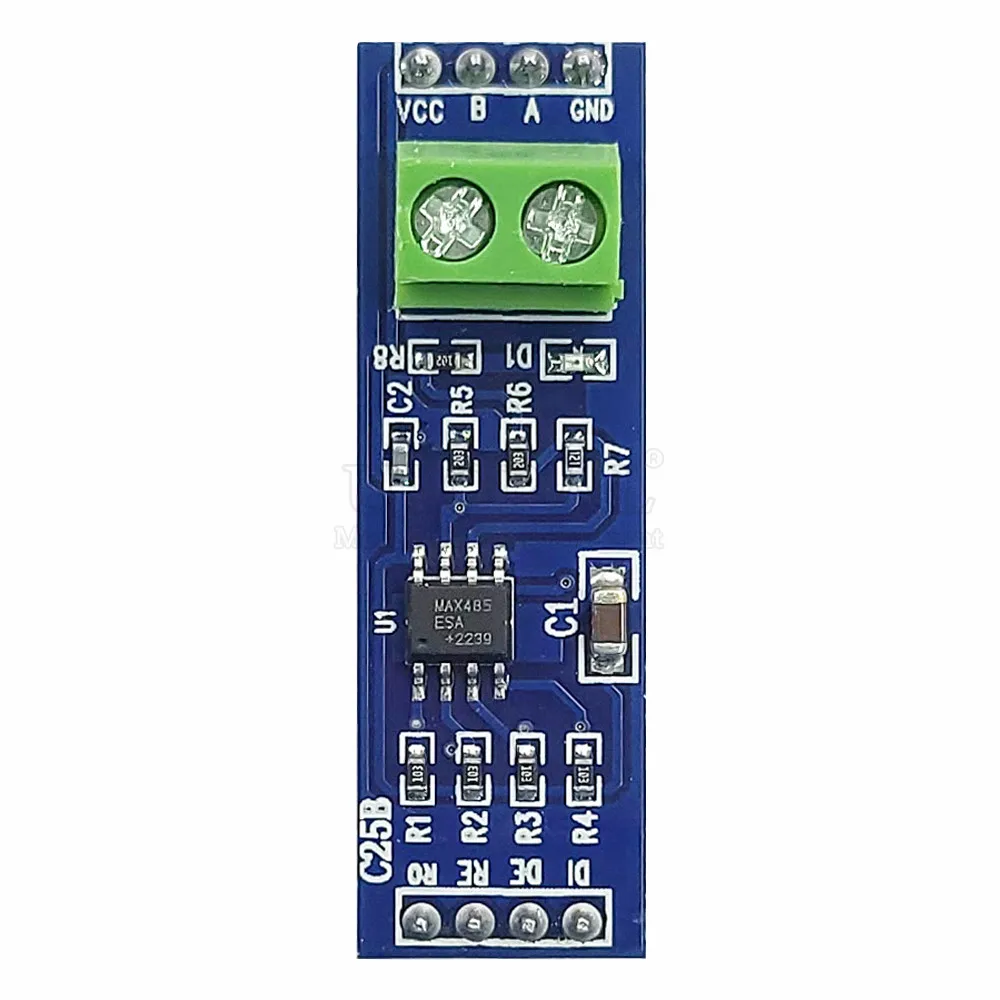 TTL to RS485 Conversion Module Board MAX485 Chip 5.08MM Pitch 8Pin 5V Converter Modules