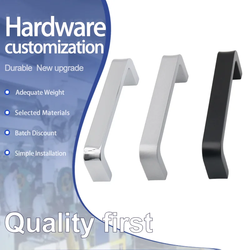 

U-shaped Industrial Machinery Automation Equipment Toolbox Electrical Cabinet Door Zinc Alloy Handle