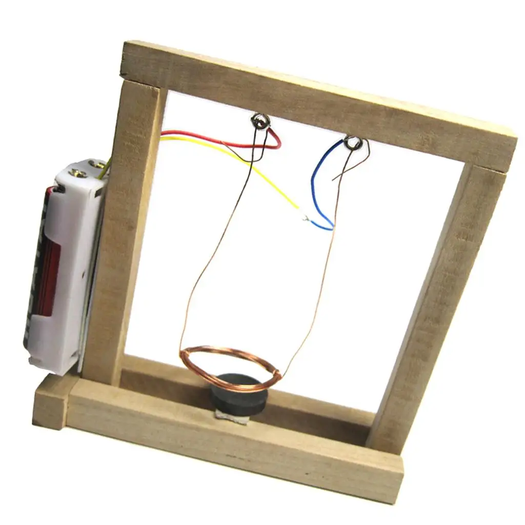 Educational Toys for Children DIY Electric Circuit Electromagnetic Pendulum Science Experiment Kit for Study