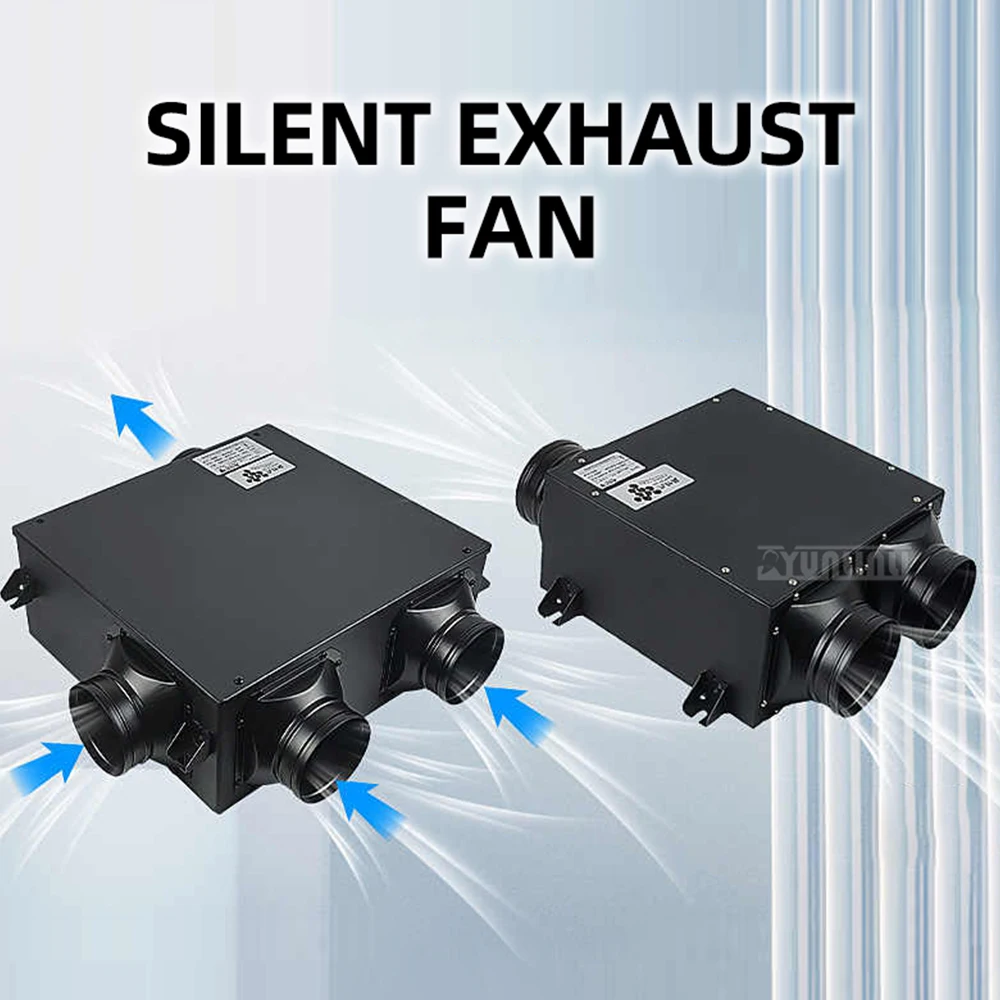 

Silent Exhaust Fan with PVC Pipe - Energy-Saving And Efficient Ventilation System for Home Use