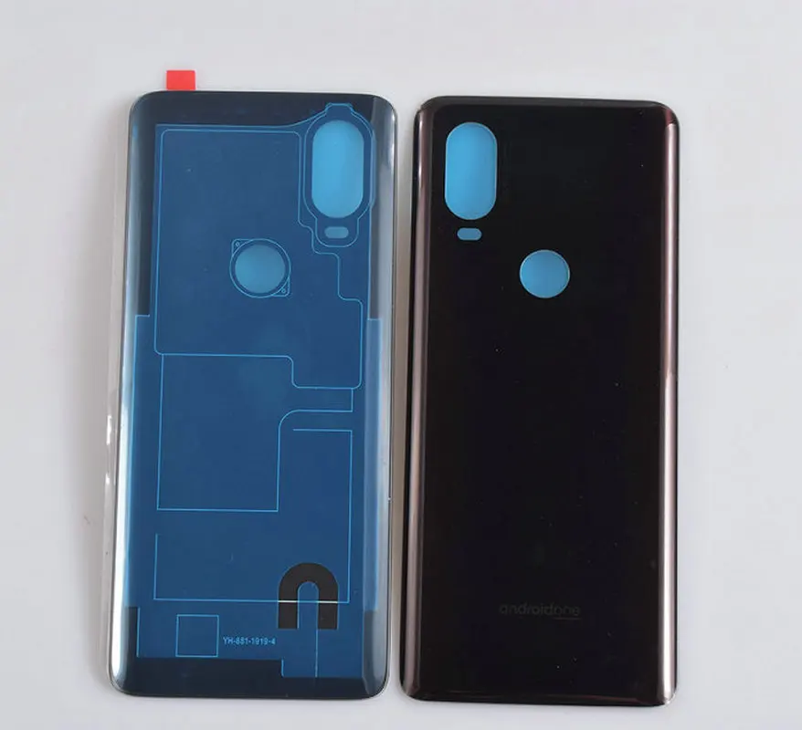Para Motorola Moto One Vision P50 XT1970-1 XT1970 cubierta trasera carcasa batería puerta trasera funda piezas de repuesto