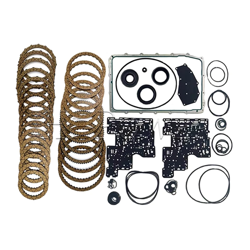 

Комплект для капитального ремонта автоматической коробки передач 10R80: фрикционные диски, прокладки, комплект уплотнений сцепления для автомобилей Ford