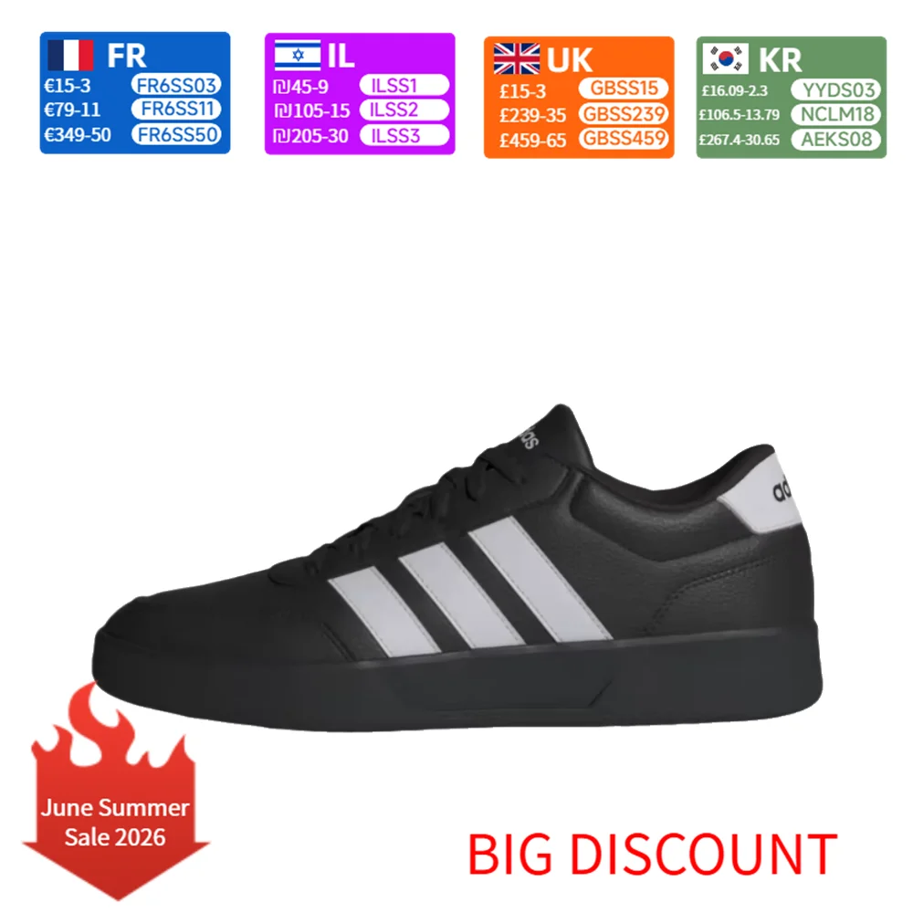 

adidas Breaknet 3.0 Men's Tennis Shoes Durable Court Stability Comfort Sneakers JQ5482