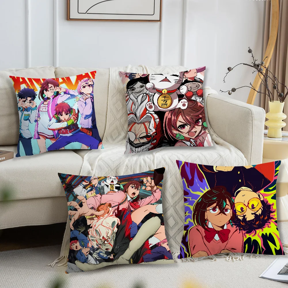 Manga Comfortable soft Pillow Case for Sofa Living D-Dandadan Room anime Home office Decor and Protective Covers