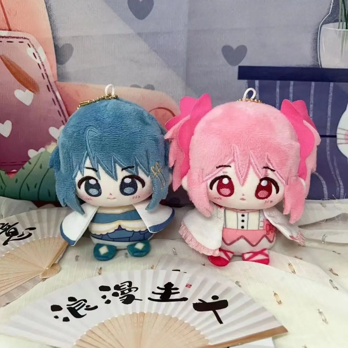 Puella Magi Madoka Magica Sakura Kyoko figura bonita de peluche muñeca de algodón mochila colgante niño niña juguetes llavero regalo