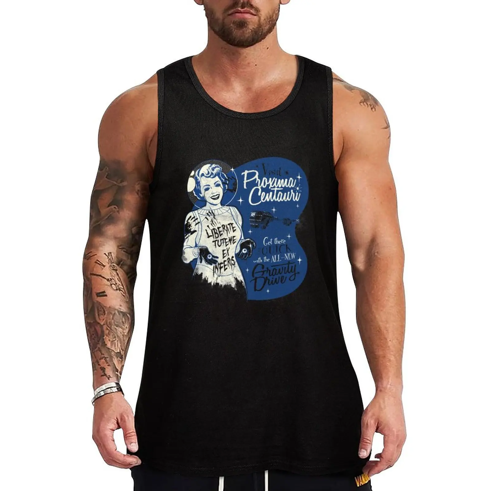 

You Don't Need Eyes To See Tank Top bodybuilding t shirt T-shirt sports cotton t-shirts man Sportswear for men