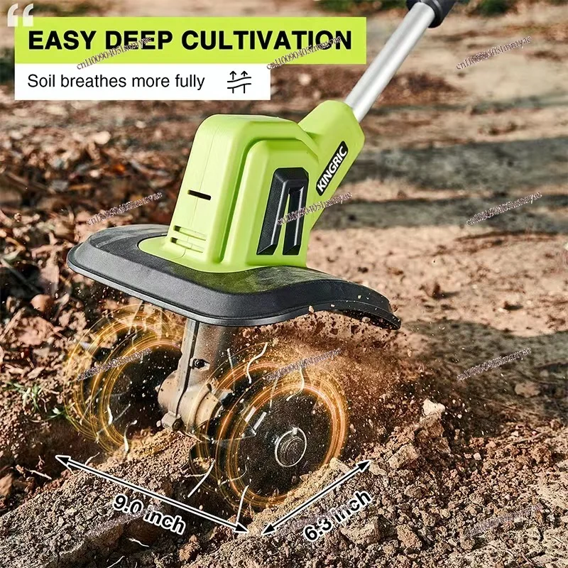 

Handheld Micro-tiller Electric Lithium Battery Scarifier