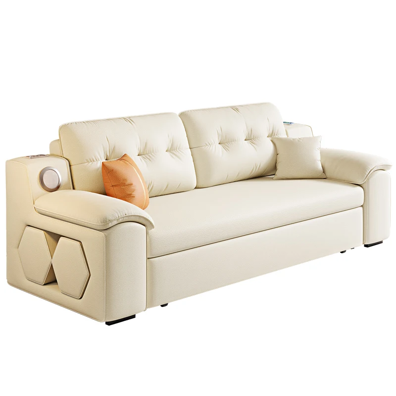 

Sofa bed sitting and lying integrated dual-purpose multi-functional foldable small apartment living room modern simple apartment