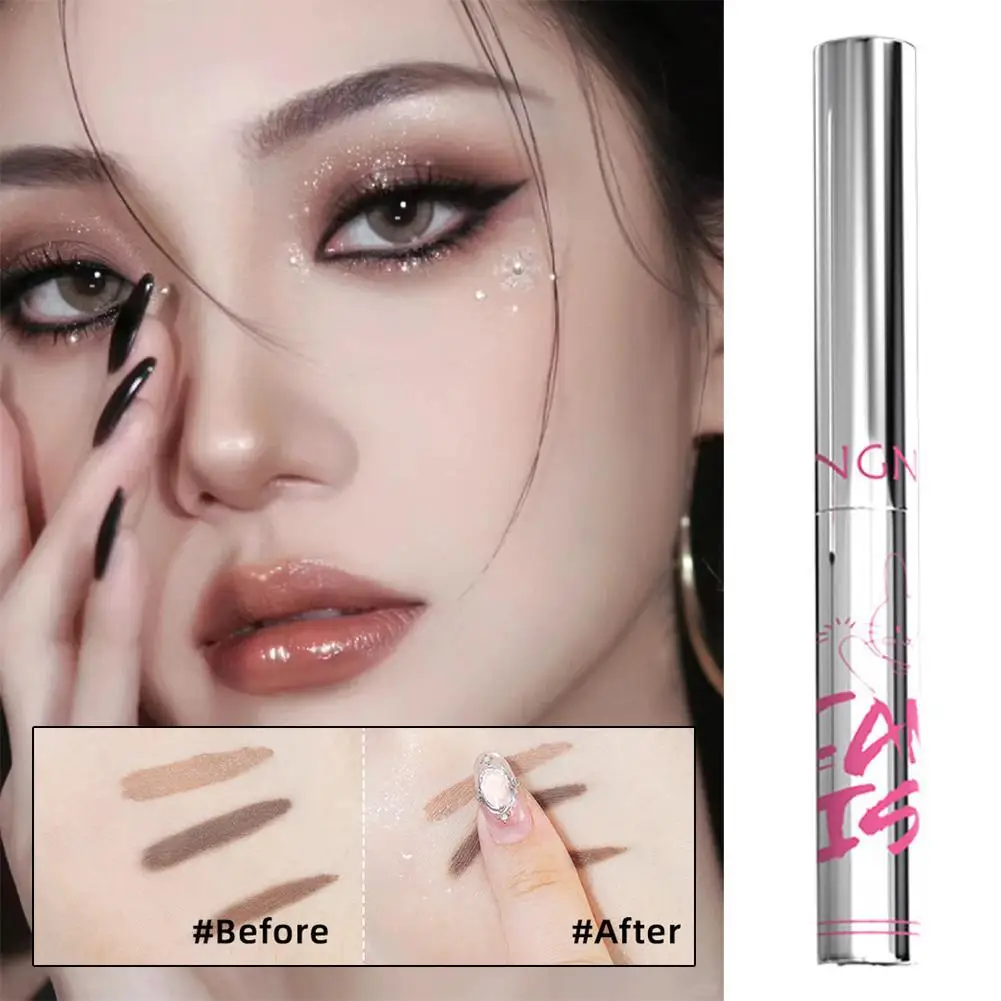 4 kleuren driedimensionale vormgevende wenkbrauwgel Transparante gel Creëer natuurlijke wilde wenkbrauw Langdurige make-up