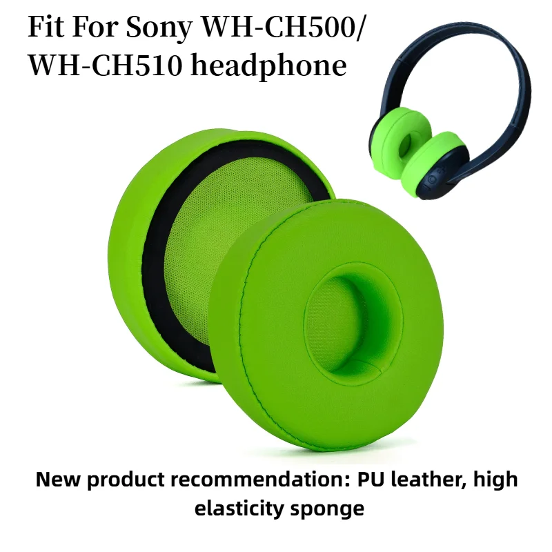 

For Sony WH-CH500/WH-CH510 Headset Replacement Silicone ice gel groove Earmuff Earpads