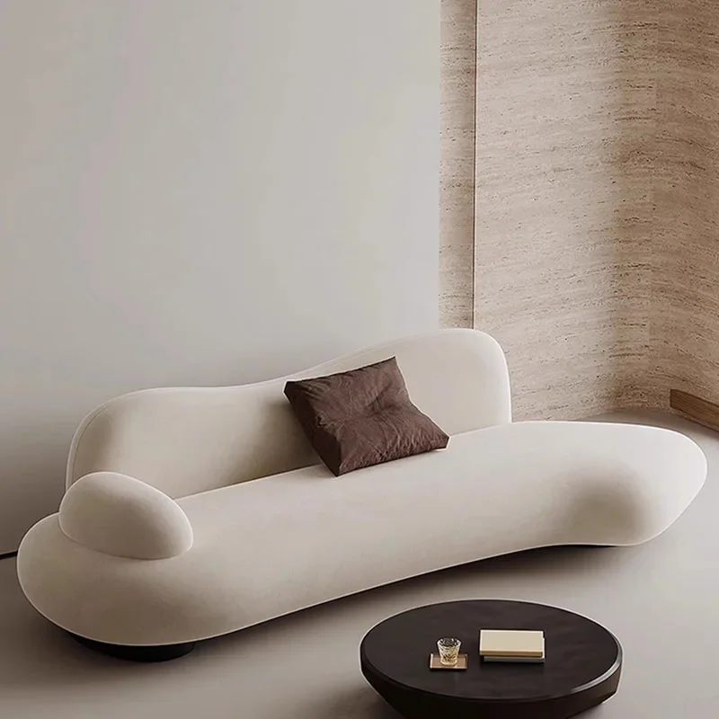 Nordic Lazy Living Room Sofas Couch Puffs Armchair Designer Double Sofas Relaxing Filling Decor Muebles Lounge Suite Furniture