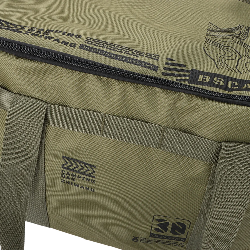 Thickened 30/42L Camping Storage Bag Large Capacity Foldable Picnic Storage Bag Sturdy Waterproof Storage Boxes Outdoor