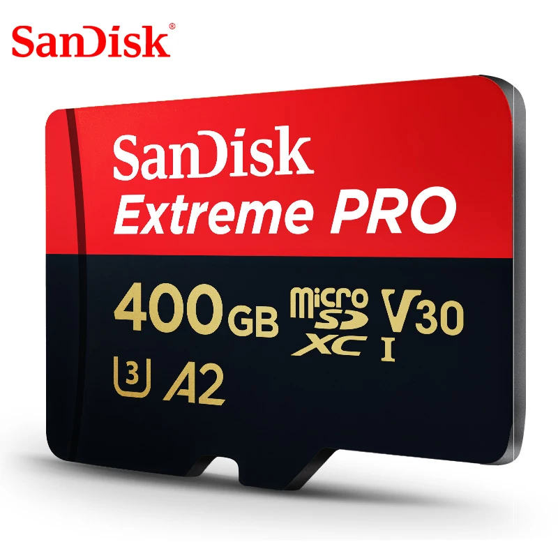 Sandisk 익스트림 프로 SD TF 카드, 어댑터 포함, 마이크로 SDHC SDXC UHS-I 메모리 카드, Class10 U3, 256GB, 128GB, 1TB, 512GB, 200 MB/s, 64GB, 32GB