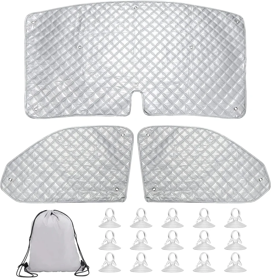 Couverture Pare-Brise Thermique Externe VW Transporter T5 / T6 – Protection Neige, Glace, Soleil & Poussière