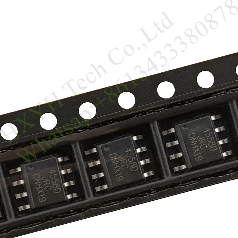 (10-50pcs/Bag) Newly Imported Original JRC4558D Dual Channel Op‑Amp Chip SOP‑8/DIP‑8 Dual‑Channel Operational Ampli