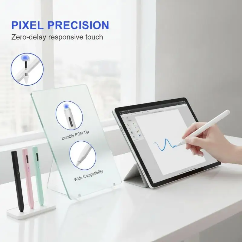 New Universal Stylus Pen Lightweight High Sensitive Tip for Drawing Notes Writing on Tablets Phones Travel Portable Use